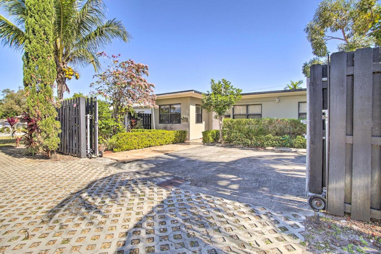 Cozy Solo Or Couples Retreat In Ft Lauderdale! Leilighet Fort Lauderdale Eksteriør bilde