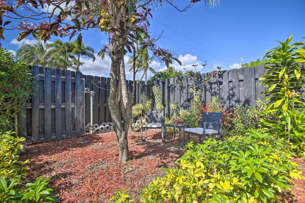 Cozy Solo Or Couples Retreat In Ft Lauderdale! Leilighet Fort Lauderdale Eksteriør bilde
